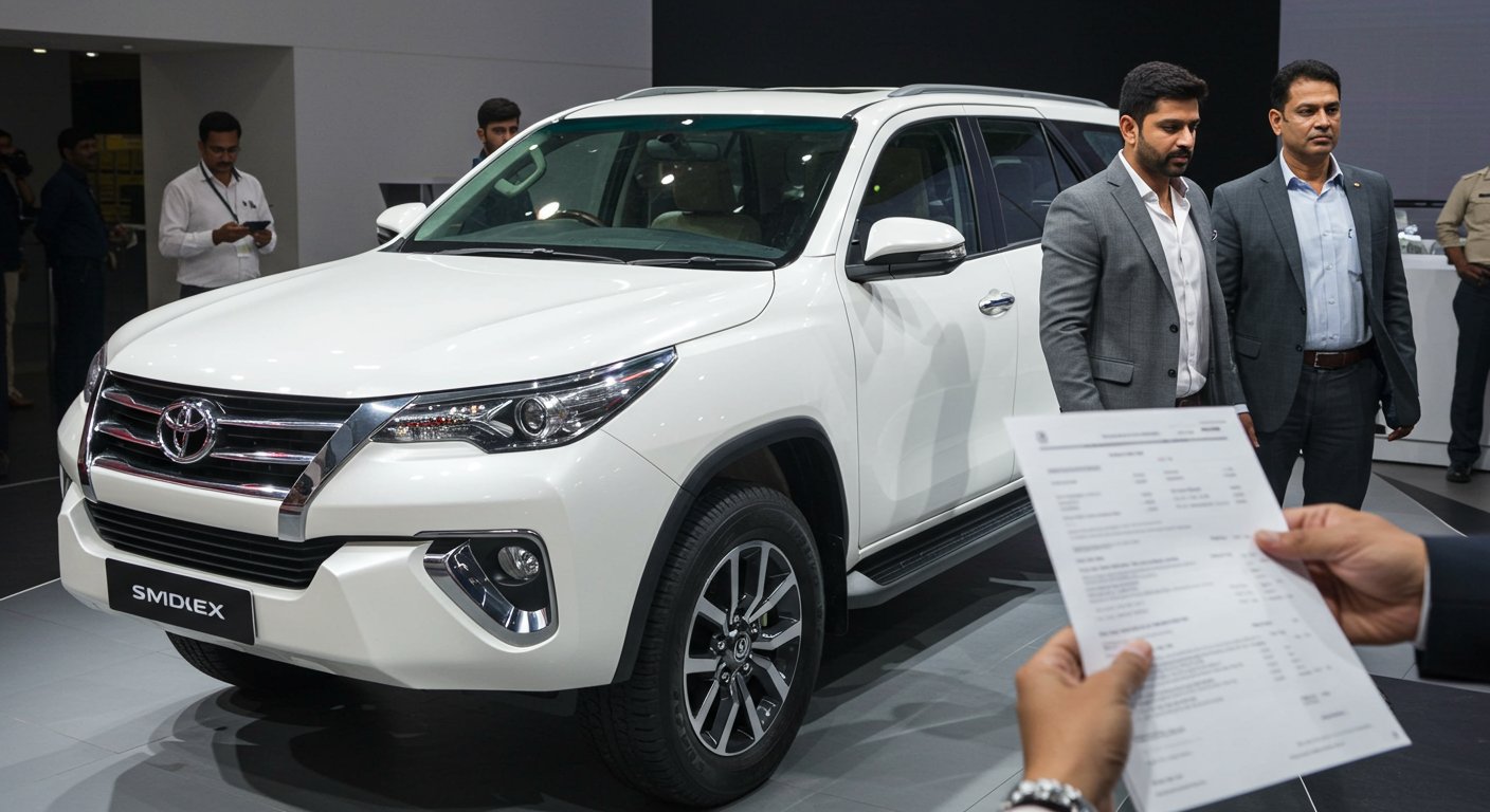 Row over Fortuner without number plate: Notice issued to cricketer Akashdeep and showroom