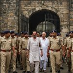 UP: Omar Ansari arrives at Kasganj Jail, claims 'framed in false case', security tightened