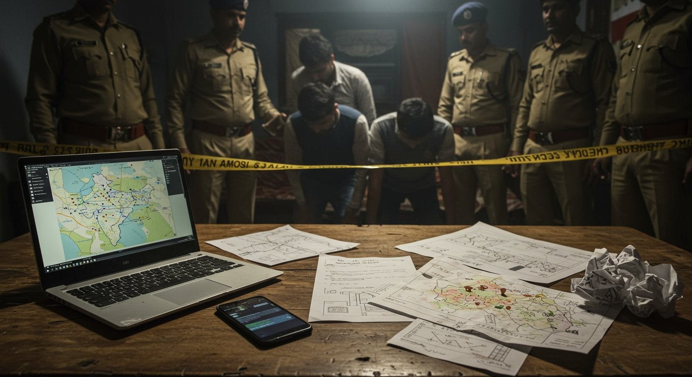 Major 'Ghazwa-e-Hind' Plot Foiled in UP: Two Extremists Arrested with Pakistani Help