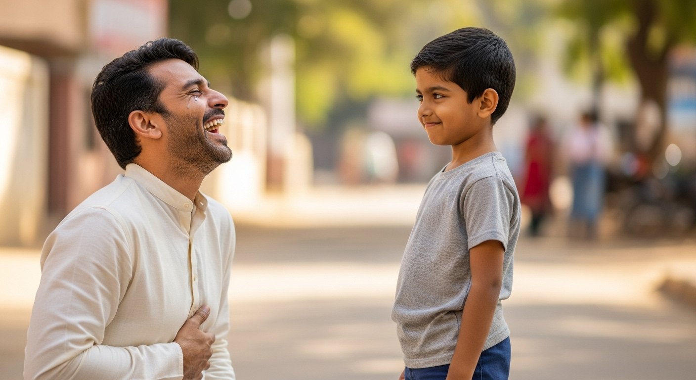 A person asked 'What's your father's name?', the child gave such a hilarious answer that you won't stop laughing!