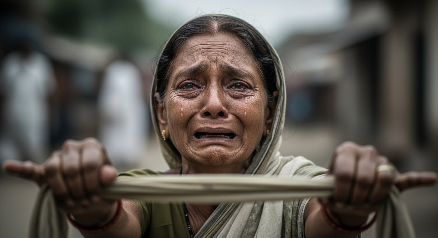 Ghazipur Murder Case: 'My son must have suffered a lot of pain,' cried the weeping mother, spreading her veil and demanding justice.