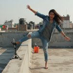 Girl making reel on roof suffers horrific accident while dancing; Entire incident recorded on mobile.