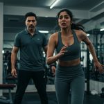 Asking for help in the gym turned out costly; trainer committed an indecent act, girl fled in panic.