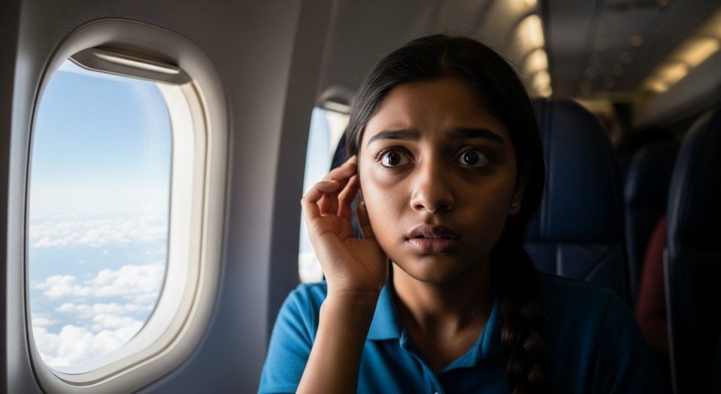 Girl Traveling on Plane Suddenly Loses Hearing; Then This Mystery Emerges!