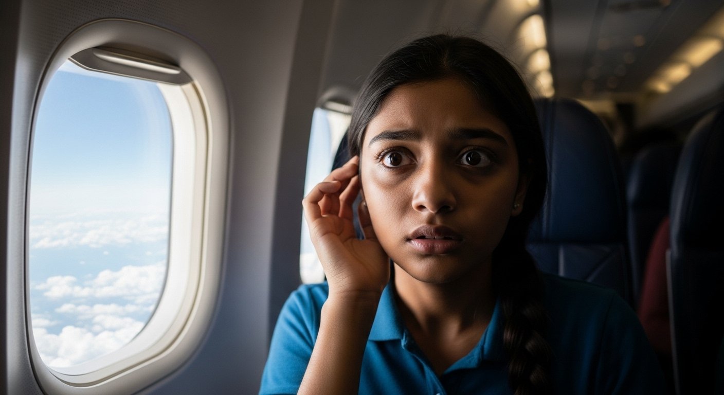 Girl Traveling on Plane Suddenly Loses Hearing; Then This Mystery Emerges!
