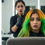 Something happened to a girl who went to a salon for golden hair that blew her mind and then went viral.