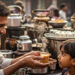'Serve them tea!' A man's request led a tea seller to serve a girl tea in such a way that the video went viral!