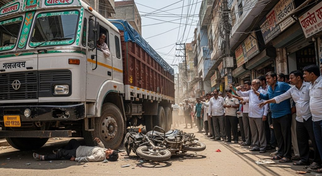 Google Maps Misled: Shopkeeper Tragically Killed by Truck in UP