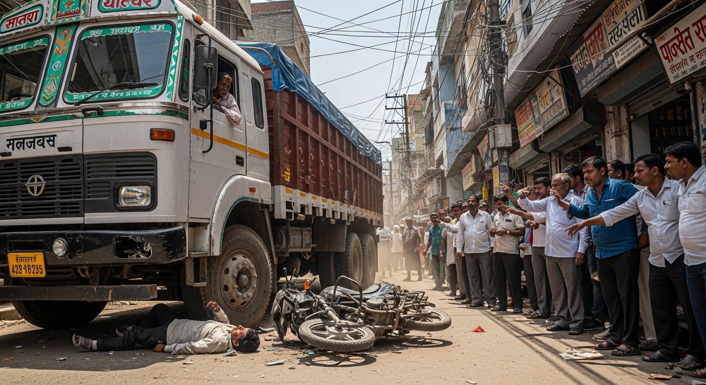 Google Maps Misled: Shopkeeper Tragically Killed by Truck in UP