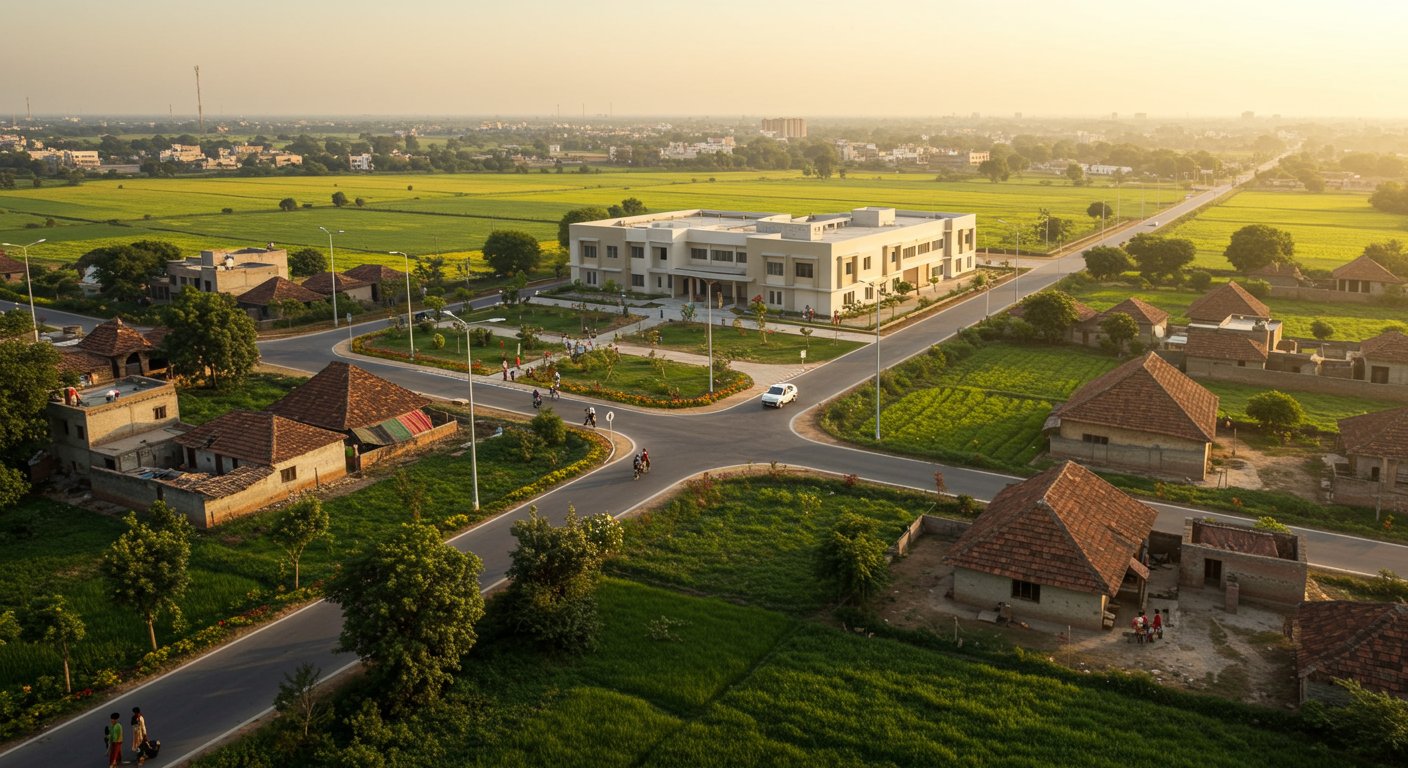 UP: 97 Villages to Get Urban Facilities; New Metropolitan Boundary to Extend from Rahankala to Runakta and Malpura