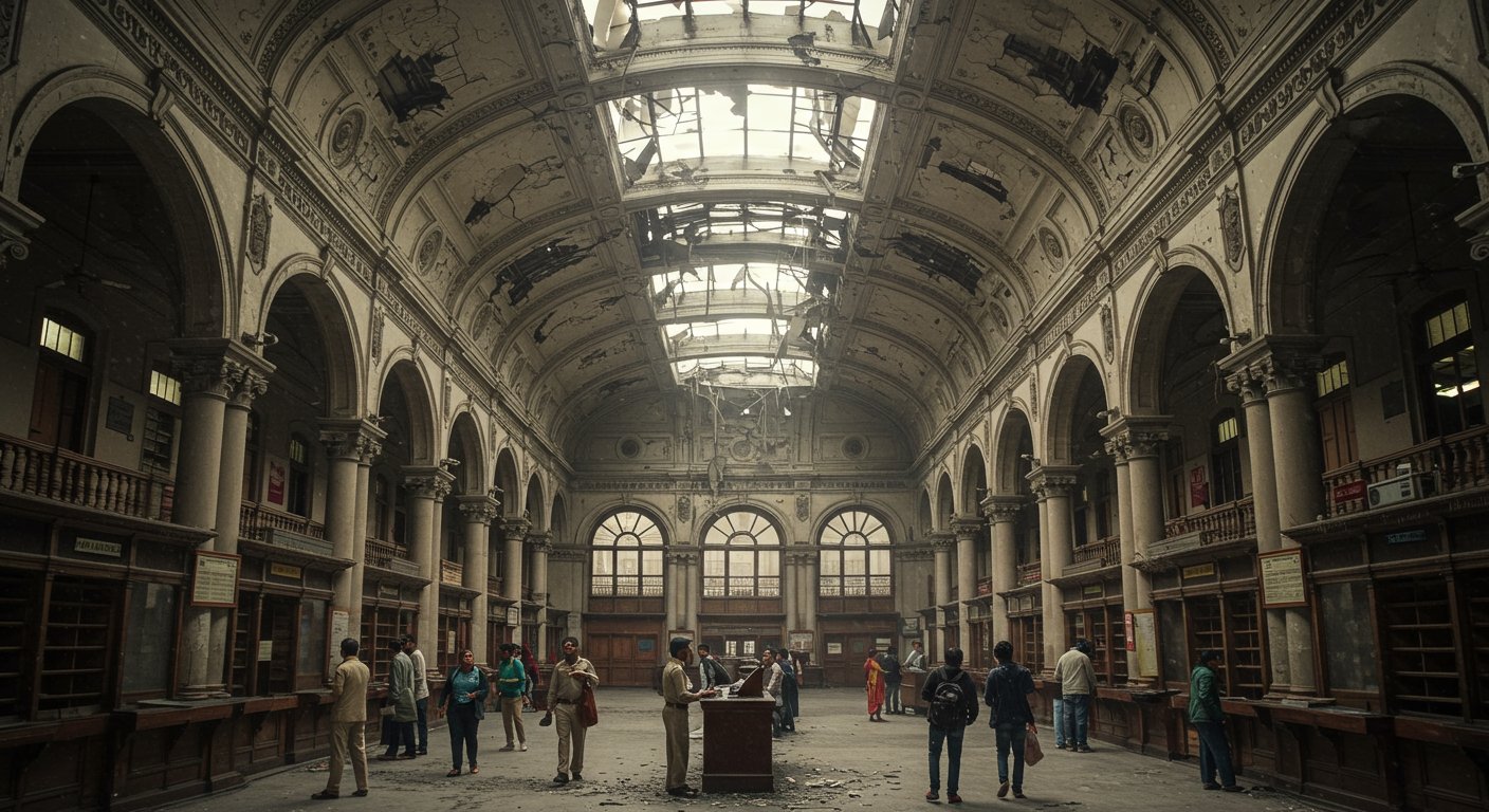 UP's Head Post Office's grand building now a byword for fear: Employees and customers terrified of roof collapse