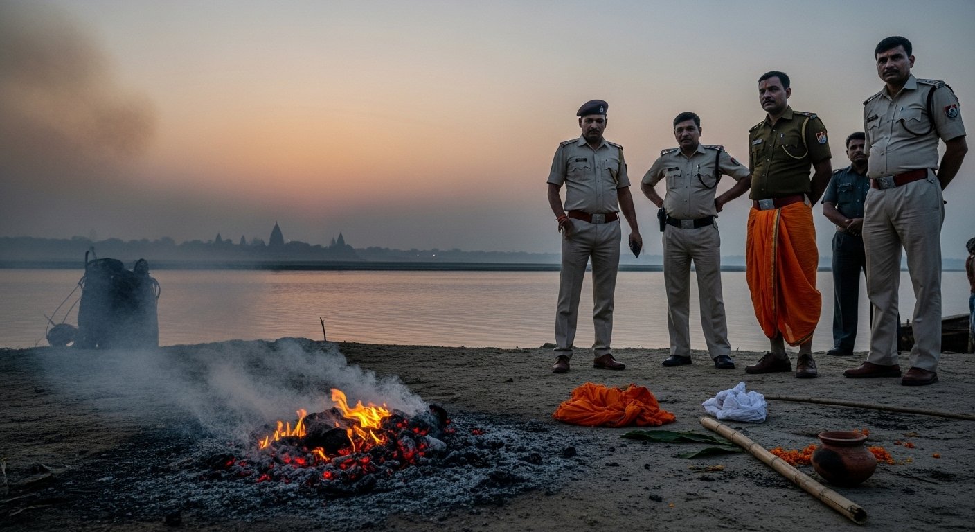 Moradabad: Police's Gross Negligence, Cremated Kanwariya Pilgrim Mistaking Him for Unidentified; Inspector and Five Others Attached to Police Lines