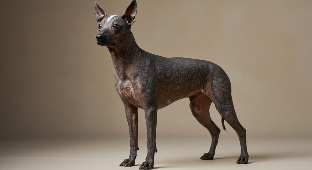 Hairless Dog: Owner Got Tattoos Done On Its Entire Body! Check Out This Astonishing Viral Look.