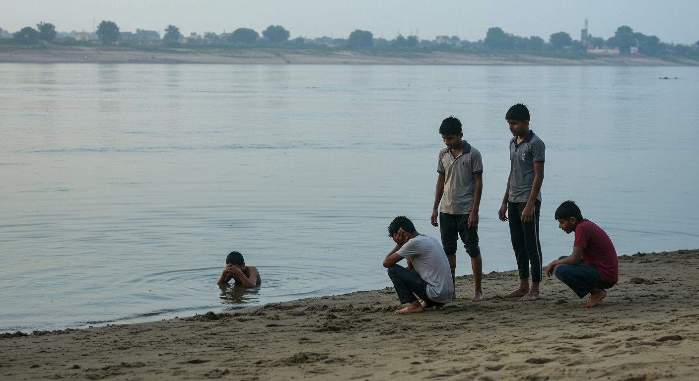 Tragic Accident in Hamirpur: Brother Dies While Bathing in Yamuna, Sister Missing, Four Friends Safe