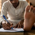 Handless Student Scores 72% in Board Exams, Makes History with Firm Resolve and Foot-Writing