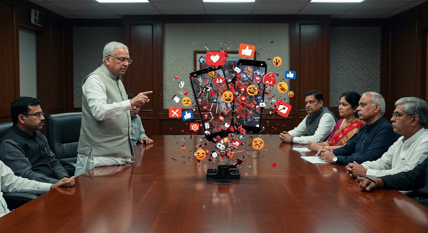 Dharmpal's Strict Directive in Hardoi: Avoid Social Media Controversies; It Harms Party's Image