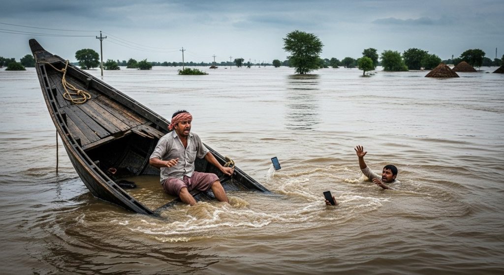 Hardoi: Deadly 'Video Stunt', Leaky Boat Overturns During Flood Joyride, One Dead