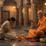 Haryanvi YouTuber's wife reached Haridwar to complete religious penance: sought forgiveness from Mahamandaleshwar Kailashanand Giri; had taken on the form of Kali Mata.