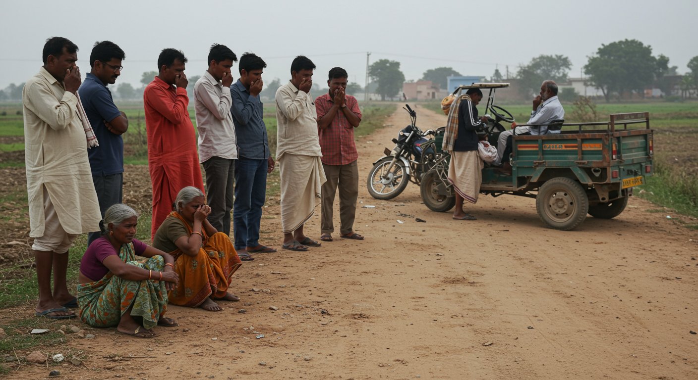 Tragic Accident in Hathras: Uncle Dies, Nephew Injured in Tractor-Trolly Collision; Family Plunged into Mourning