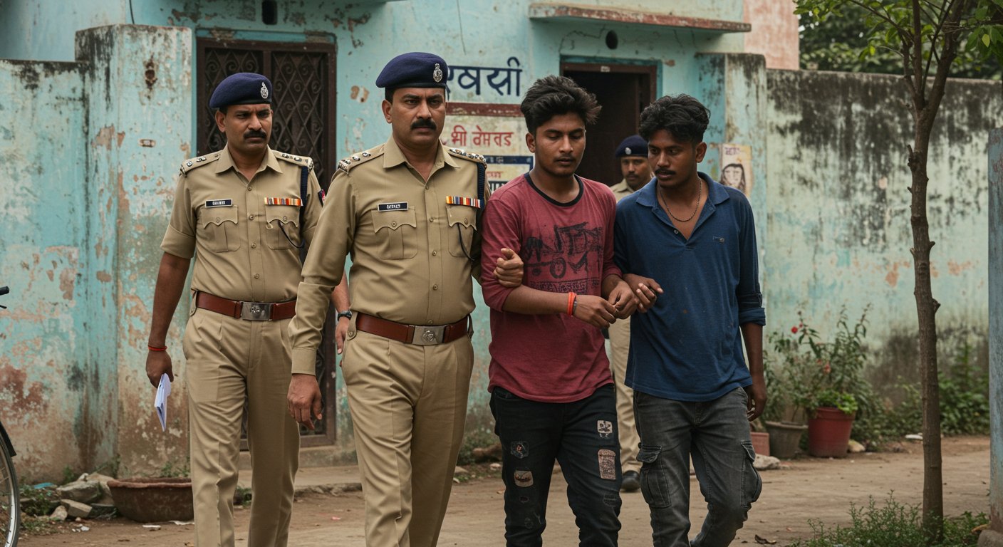 Major Blow to Cyber Fraud in Hathras: Chhattisgarh Police Nabs Two Fraudsters, Takes Them Into Custody