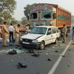 Hathras Road Accident: Moving Maxx's Tire Bursts, Major Collision With Truck, One Dead, One Seriously Injured