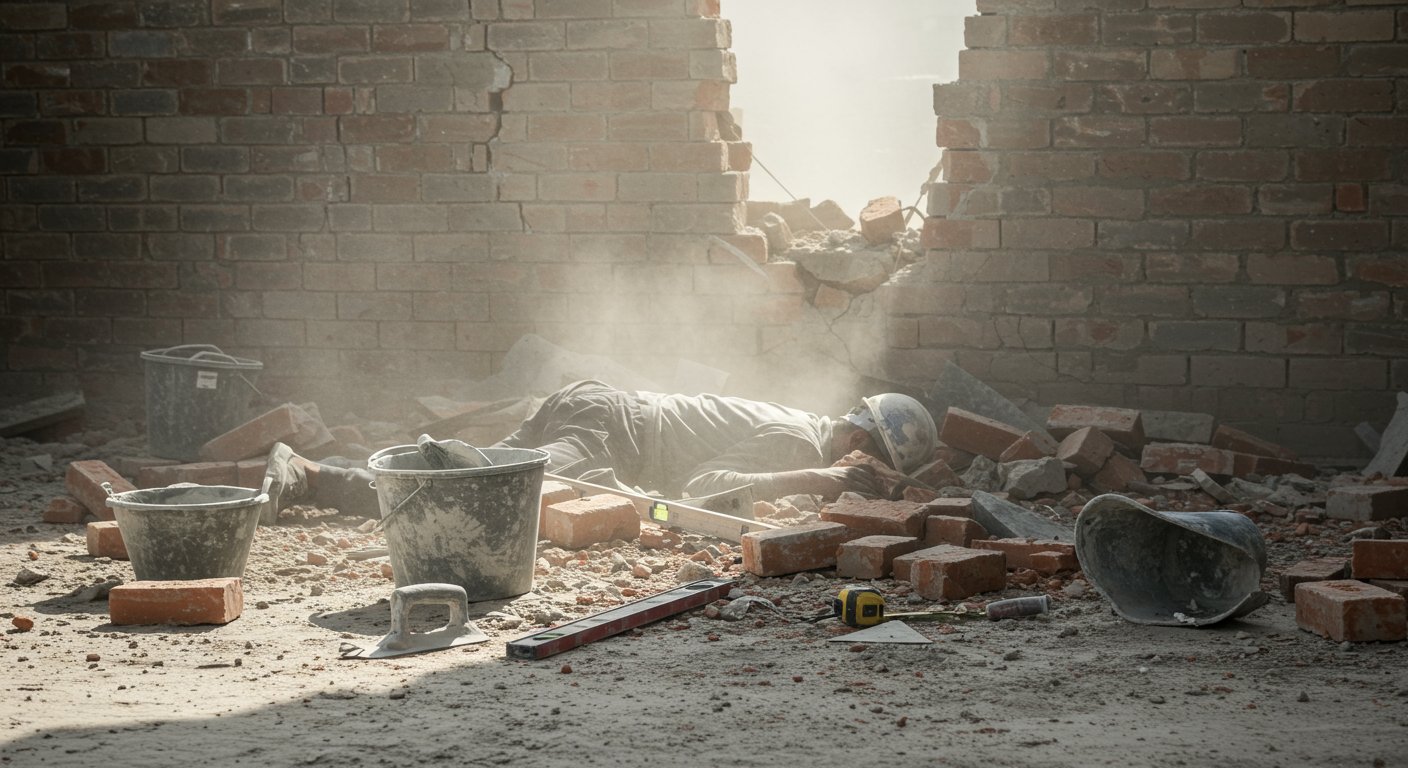Hathras in Mourning: Wall Collapsed During Masonry Work, Mason Died a Tragic Death
