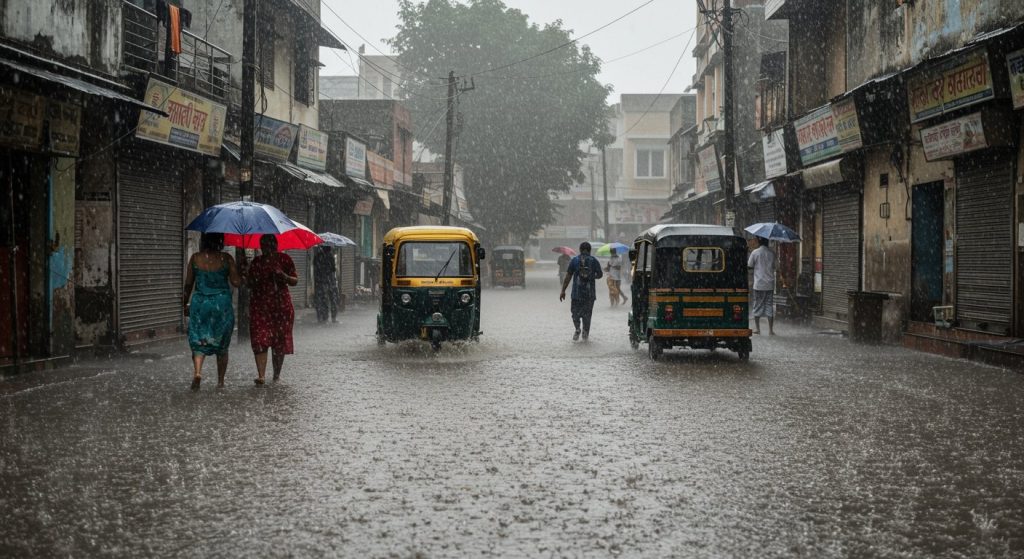 Monsoon's New Mood: Heavy Rain Warning for 17 UP Districts Tomorrow; Bijnor Received Most Rain