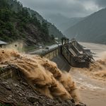 Torrential Rain Wreaks Havoc in Himachal: Chandigarh-Manali Four-lane Blocked, House Collapses in One Second in Mandi; Malana Dam Machinery Washed Away