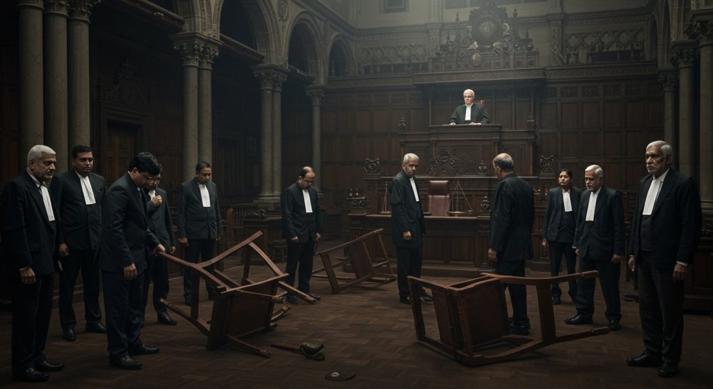 High Court's Tough Stance on Striking Lawyers: Bar Association Officials to Lose Posts