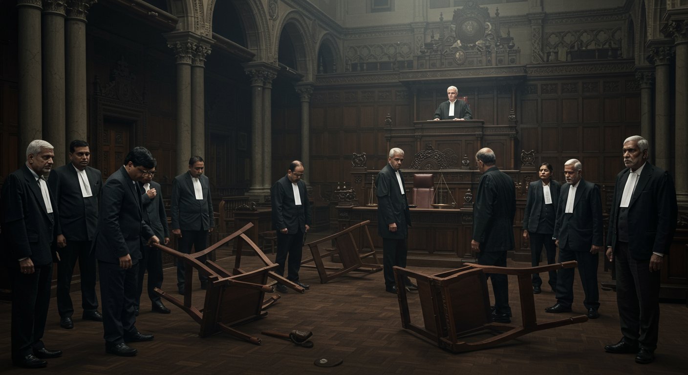 High Court's Tough Stance on Striking Lawyers: Bar Association Officials to Lose Posts