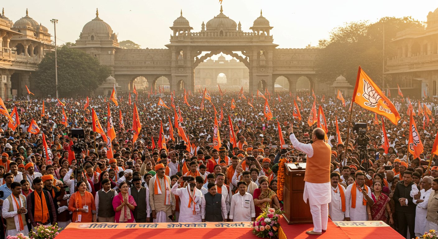 BJP's New Tactic: Giving an Edge to the Hindutva and Backward Class Agenda from Babuji's Stronghold Under the Guise of 'Hindu Gaurav Diwas', a Direct Blow to Opposition Politics