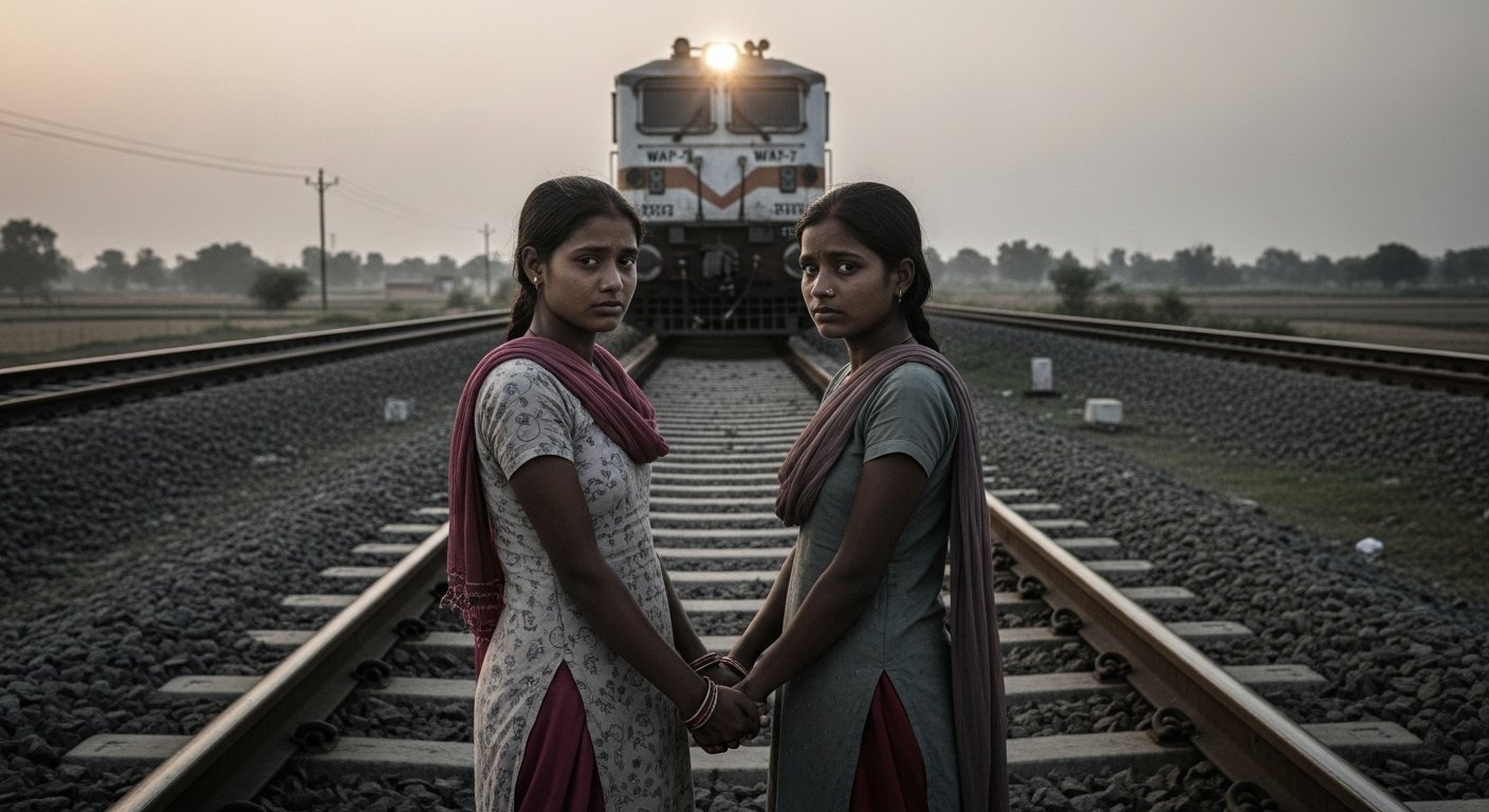 UP: Loco pilot kept honking... Sisters jumped in front of train, dismembered bodies had to be collected.