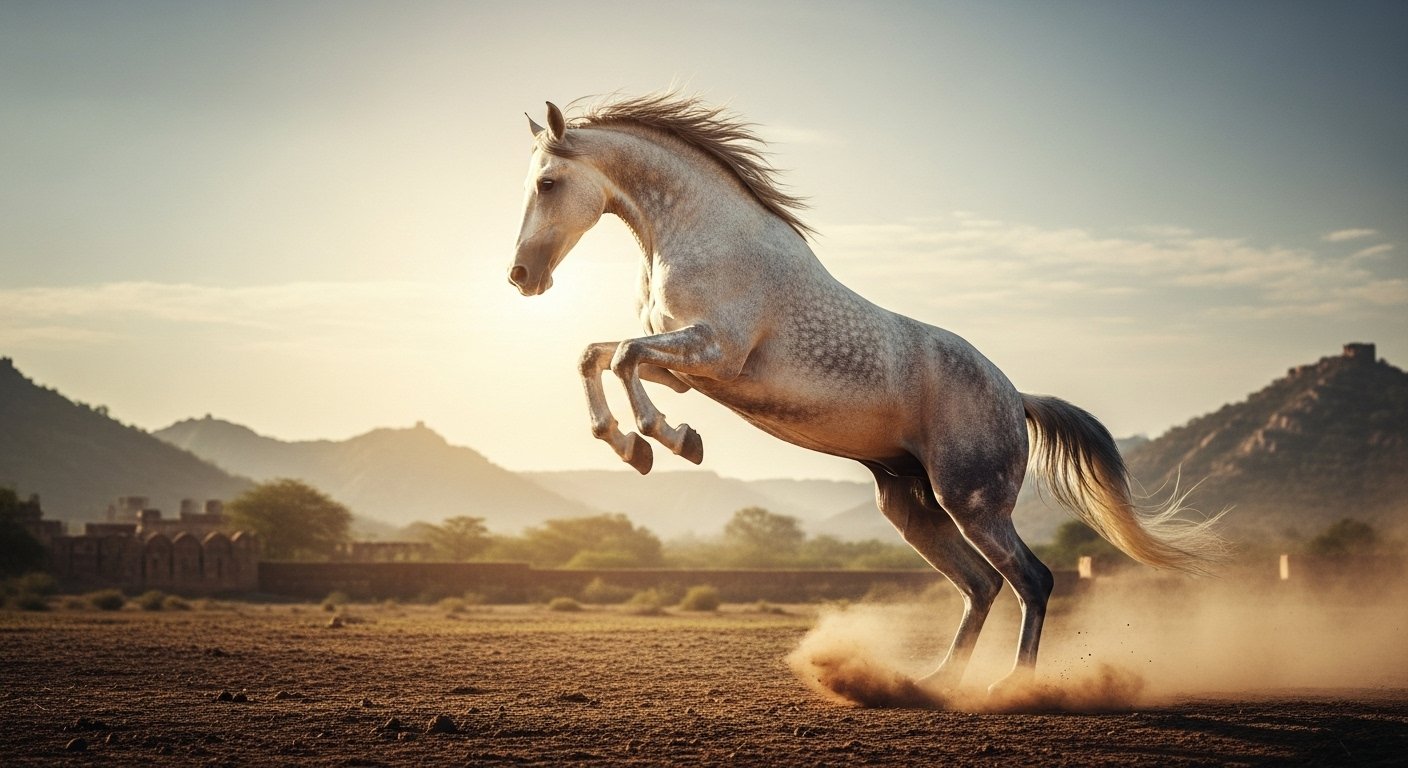 22-foot high-jumping horse goes viral: Is it the reincarnation of Maharana Pratap's Chetak? Know the full truth!