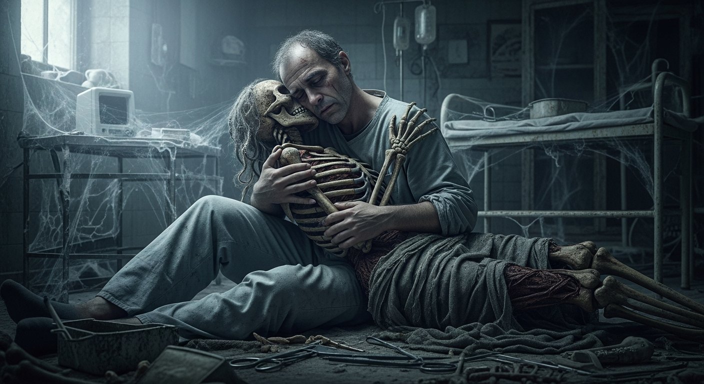 Love with a Skeleton in Hospital: Employee Slept with Girlfriend's Corpse for 7 Years