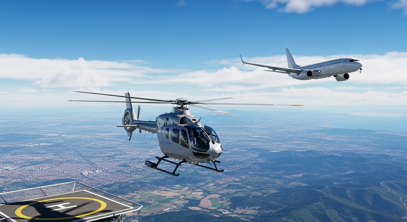 Why can helicopters hover in the air, but planes cannot? Discover this secret of flight science!