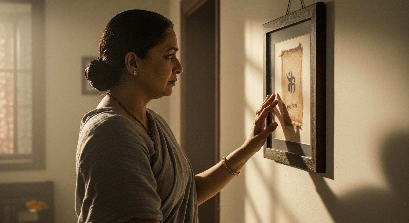 दिल छू लेने वाली कहानी: पत्नी ने दिवंगत पति के टैटू को अपनी स्किन से निकालकर दीवार पर सजाया