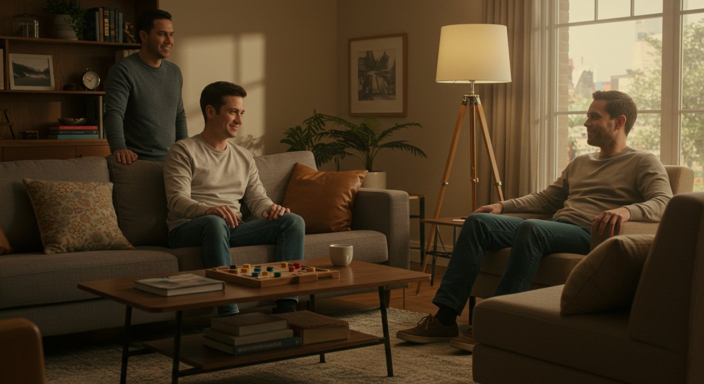 "Me, My Husband, and His Ex": 3 Men Living Under One Roof, Discover the Story of This Unique Relationship.