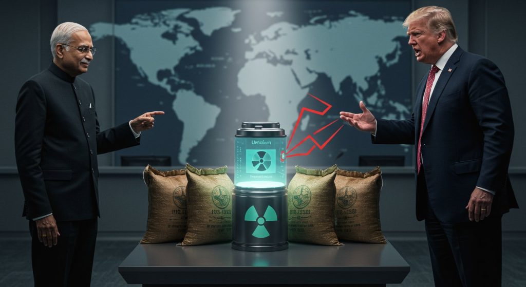 India's Strong Reply to Trump's Tariff Threat: 'America Also Buys Uranium and Fertilizer from Russia'; New Tariff Hike Threat Persists