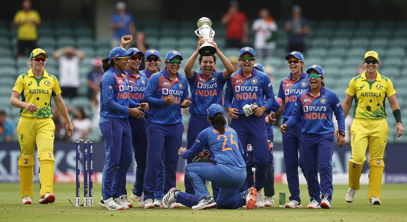 India-A Women's Team Wins ODI Series, Loses Thrilling Final Match to Australia-A