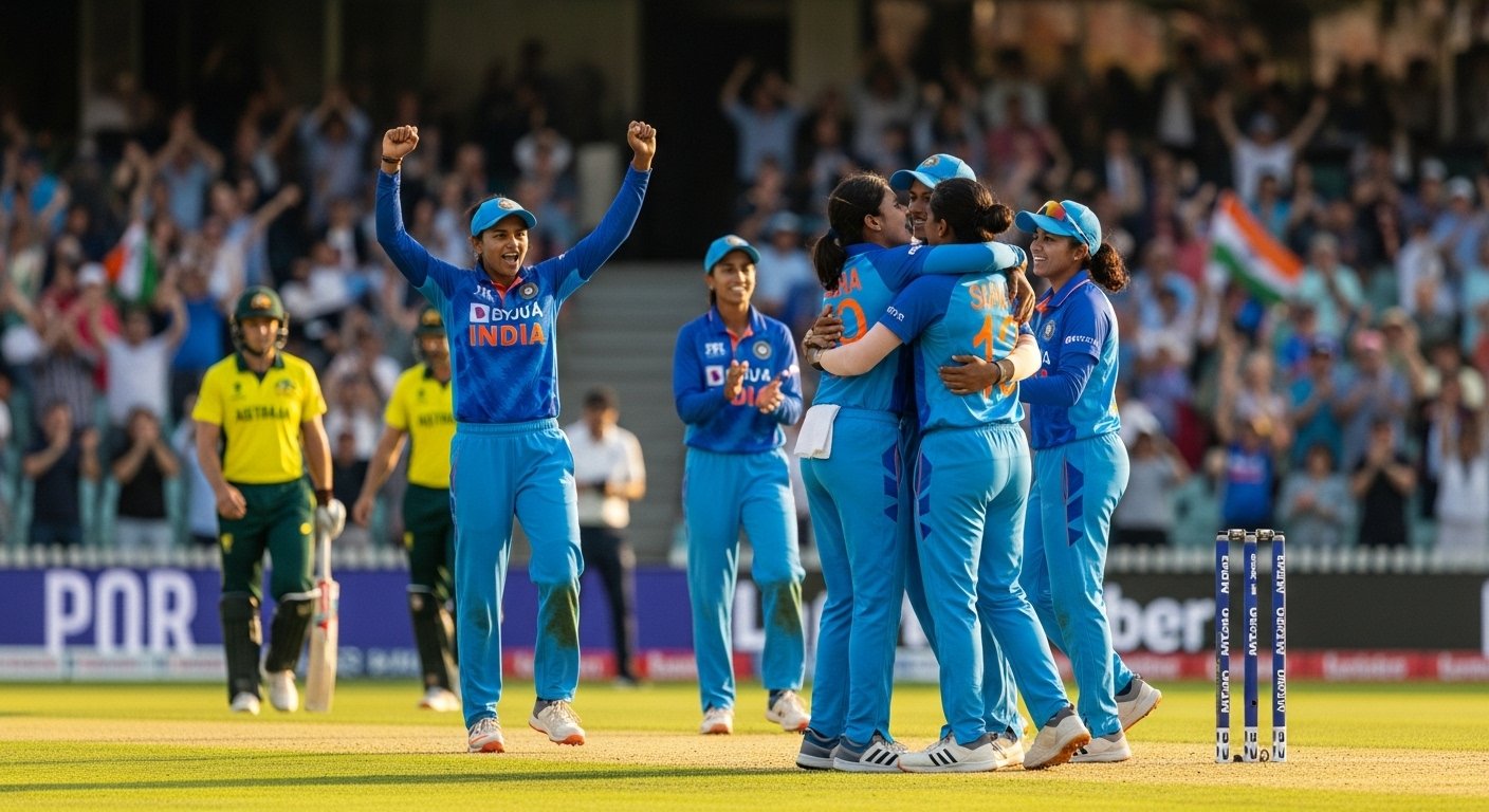 India-A Defeats Australia-A by 2 Wickets in Thrilling Encounter, Clinches Women's ODI Series