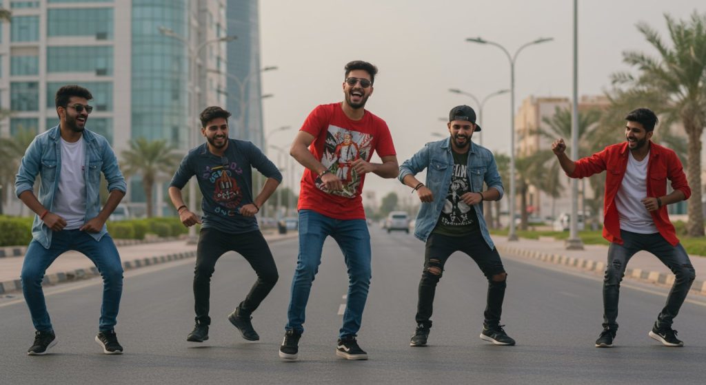 Indian Boys' Bhojpuri Dance Goes Viral in Saudi Arabia: Street Dancing Video Creates a Sensation