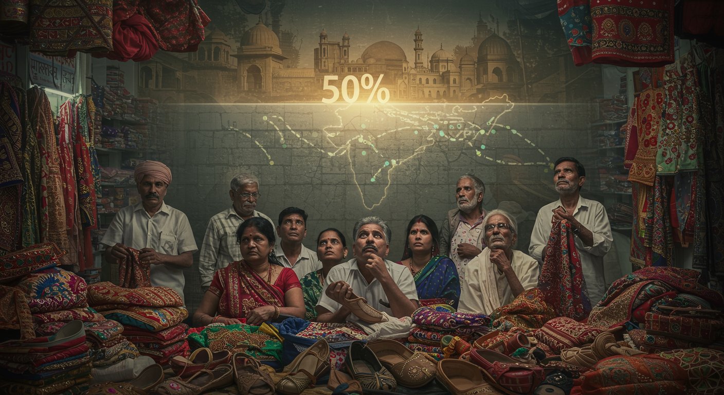 Trump's 50% Tariffs Spark Panic Among Indian Textile and Footwear Traders: What Will Be The Major Impact?