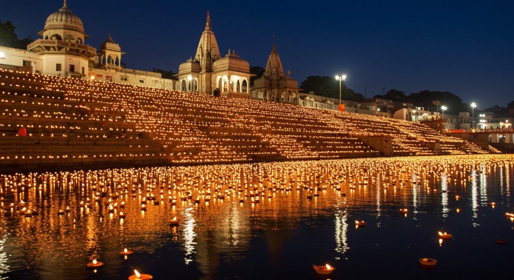 Janmashtami 2025: Divine Ocean of Lamps on Mathura's Yamuna Ghats, a Wonderful and Otherworldly Sight!