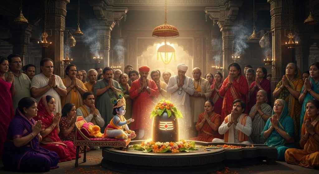 Janmashtami 2025's Unique Miracle: Laddu Gopal Sees the Lord of Kashi Two and a Half Hours After Birth; Kashi Resounds with Cheers
