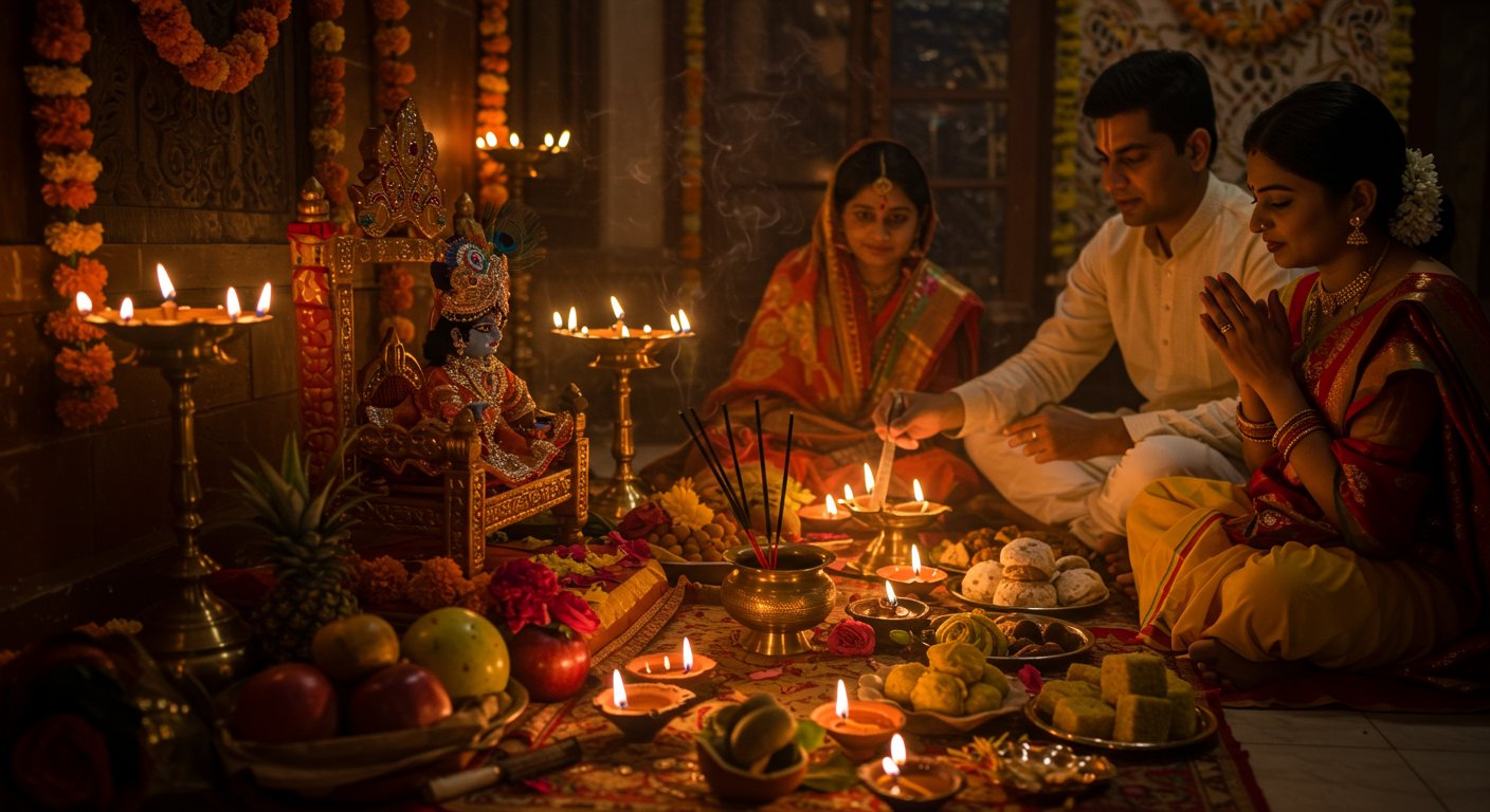 Janmashtami 2025: Worship Lord Krishna from midnight tonight until 12:43 AM, know the important rules of fasting and worship.