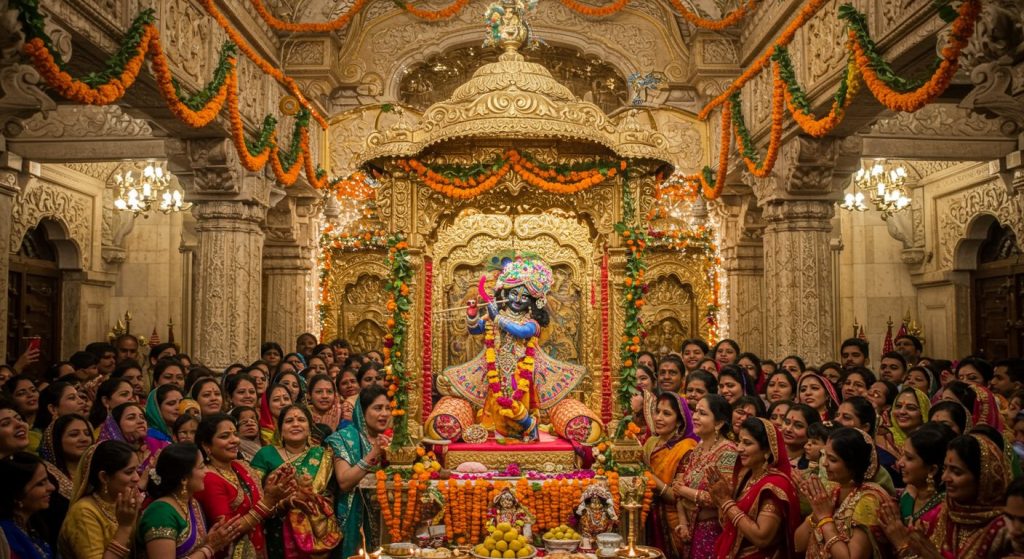 Janmashtami 2025: Lucknow's Krishna Temples Overflow with Devotion, Entire City Resounds with Chants