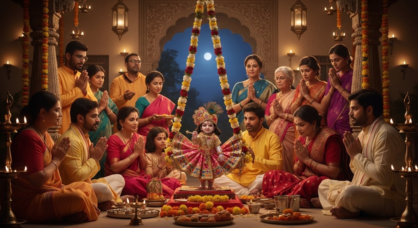 Janmashtami on August 16th Only: Auspicious on the Same Day for Householders and Vaishnavites; Know Why the Rare Ashtami-Rohini Nakshatra Conjunction Is Not Forming