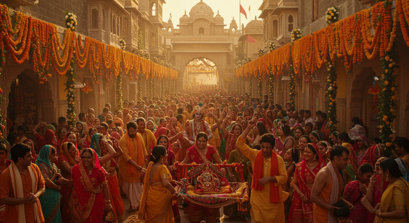 Janmashtami 2025: 'Yashoda Ne Janmo Lalla' Mega Festival in Braj, Mathura-Gokul Filled with Amazing Joy, Pictures Emerge!