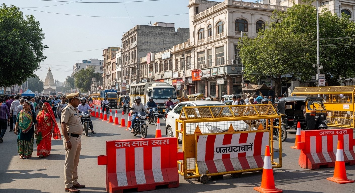 Janmashtami 2025: 21-Hour Route Diversion Implemented in Bareilly; Heavy Vehicle Entry Prohibited