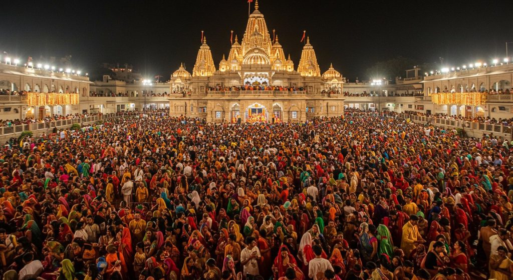 Janmashtami 2025 LIVE: A vast ocean of faith surged at Mathura's Shri Krishna Janmabhoomi, eagerly awaiting Kanha's birth.